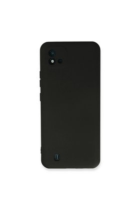 Evimdeyokyok Realme C11 2021 Kılıf Nano İçi Kadife Silikon - Siyah
