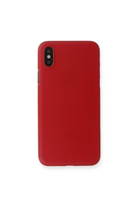 Evimdeyokyok Apple İphone Xs Max Kılıf Pp Ultra İnce Kapak - Kırmızı