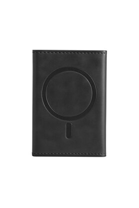 Evi̇mdeyokyok Joko Tema Magsafe Deri̇ Kartlık - Si̇yah