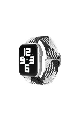 Evi̇mdeyokyok Watch 22Mm Kordon - Si̇yah-Beyaz