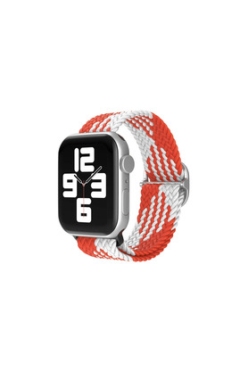 Evi̇mdeyokyok Watch 22Mm Kordon - Beyaz-Kırmızı