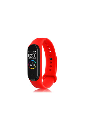 Evi̇mdeyokyok Xi̇aomi̇ Mi̇ Band 6 Klasi̇k Kordon - Kırmızı