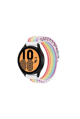 Evimdeyokyok Watch 20Mm Kr410 Kumaş Kordon - Gökkuşağı