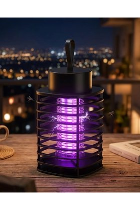 Renklime Akıllı Sivrisinek Öldürücü Lamba Güçlü Uv Işık Ve Elektrik Çarpma Teknolojili