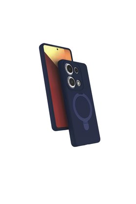 Evimdeyokyok Xiaomi Redmi Note 13 Pro 4G Regal Magsafe Standlı Kapak - Lacivert