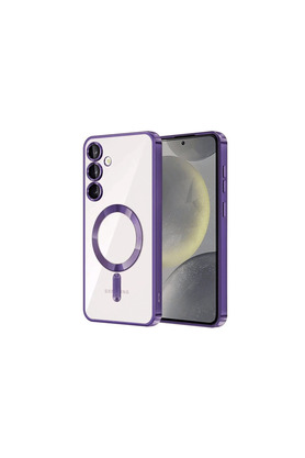 Evimdeyokyok Samsung Galaxy S23 Kılıf Kross Magneticsafe Kapak - Mor