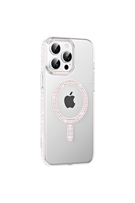 Evimdeyokyok Joko Apple İphone 15 Pro Move Taşlı Magsafe Kapak - Gümüş