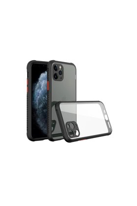 Evimdeyokyok Apple İphone 11 Pro Max Kılıf Miami Şeffaf Silikon - Siyah