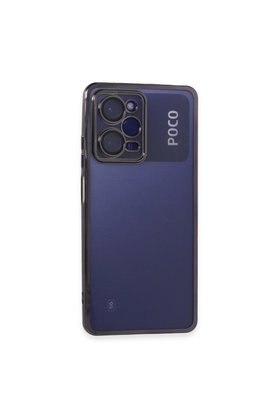 Evimdeyokyok Xiaomi Poco X5 Pro 5G Kılıf Razer Lensli Silikon - Mor
