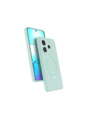 Evimdeyokyok Xiaomi Redmi Note 14 4G Regal Magsafe Standlı Kapak - Su Yeşili