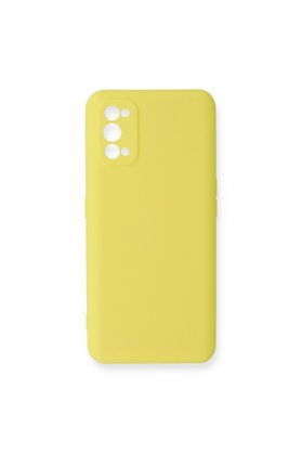 Evimdeyokyok Realme 7 Pro Kılıf Nano İçi Kadife Silikon - Sarı