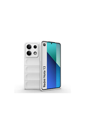Evimdeyokyok Xiaomi Redmi Note 13 4G Kılıf Optimum Silikon - Krem