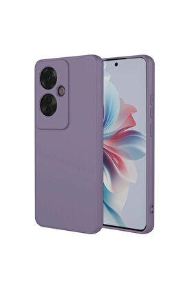 Evimdeyokyok Oppo Reno 11F Kılıf First Silikon - Lila