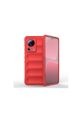 Evimdeyokyok Xiaomi Mi 13 Lite Kılıf Optimum Silikon - Kırmızı