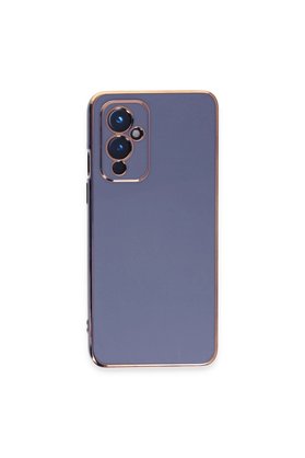 Evimdeyokyok One Plus 9 Kılıf Volet Silikon - Mavi