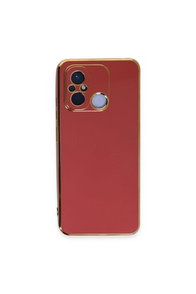 Evimdeyokyok Xiaomi Redmi 12C Kılıf Volet Silikon - Kırmızı