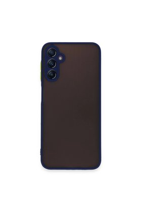 Evimdeyokyok Samsung Galaxy A14 4G Kılıf Montreal Silikon Kapak - Lacivert