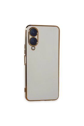 Evimdeyokyok Vivo Y17S Kılıf Volet Silikon - Beyaz
