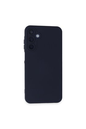 Evimdeyokyok Samsung Galaxy A15 4G Kılıf Nano İçi Kadife Silikon - Lacivert