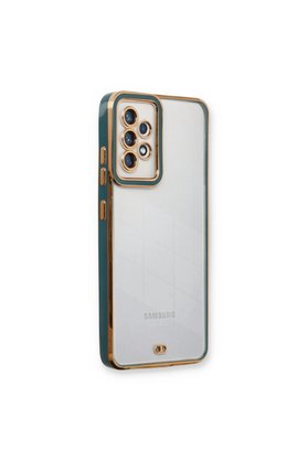 Evimdeyokyok Samsung Galaxy A53 5G Kılıf Liva Lens Silikon - Yeşil