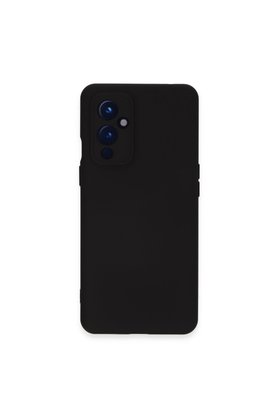 Evimdeyokyok One Plus 9 Kılıf Nano İçi Kadife Silikon - Siyah