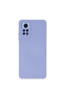 Evimdeyokyok Xiaomi Redmi Note 12 Pro 4G Kılıf Nano İçi Kadife Silikon - Lila