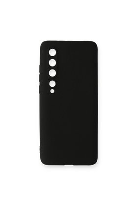 Evimdeyokyok Xiaomi Mi 10 Kılıf First Silikon - Siyah