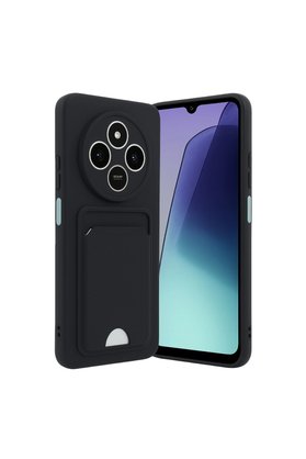 Evimdeyokyok Xiaomi Redmi 14C Kelvin Kartvizitli Silikon - Siyah