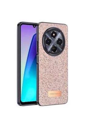 Evimdeyokyok Onegif Xiaomi Redmi 14C Bright Simli Kapak - Pembe