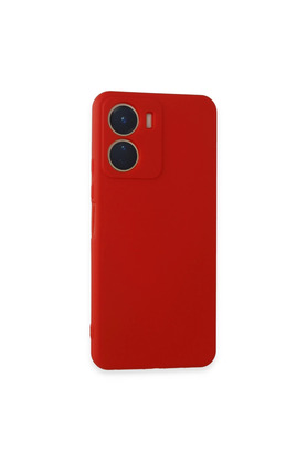 Evimdeyokyok Vivo Y16 Kılıf First Silikon - Kırmızı