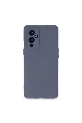 Evimdeyokyok One Plus 9 Kılıf Nano İçi Kadife Silikon - Gri