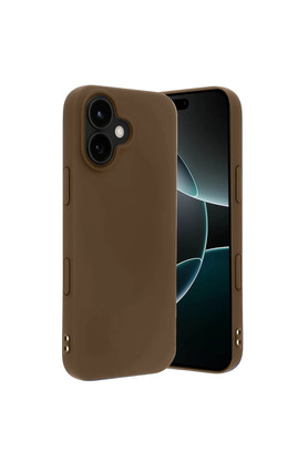 Evimdeyokyok Apple İphone 17 First Silikon - Kahverengi