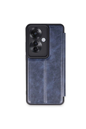 Evimdeyokyok Oppo Reno 11F Kılıf Flip Cover - Lacivert