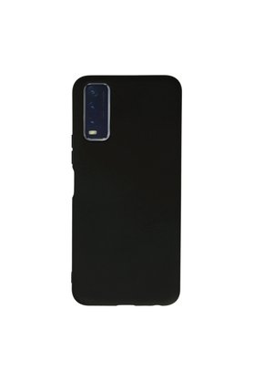 Evimdeyokyok Vivo Y11S Kılıf Nano İçi Kadife Silikon - Siyah