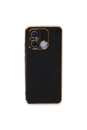 Evimdeyokyok Xiaomi Redmi 12C Kılıf Volet Silikon - Siyah