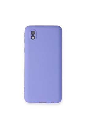 Evimdeyokyok Samsung Galaxy A01 Core Kılıf First Silikon - Lila