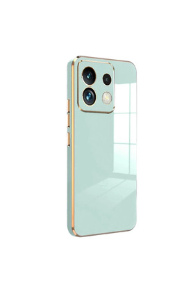 Evimdeyokyok Xiaomi Redmi Note 13 Pro 5G Kılıf Volet Silikon - Açık Yeşil