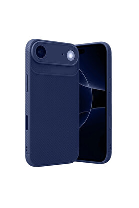 Evimdeyokyok Apple İphone 17 Air Auto Focus Karbon Kapak - Lacivert