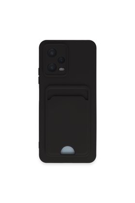 Evimdeyokyok Xiaomi Poco X5 5G Kılıf Kelvin Kartvizitli Silikon - Siyah
