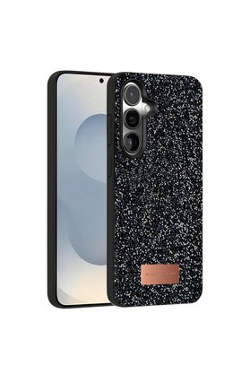 Evimdeyokyok Onegif Samsung Galaxy S25 Plus Bright Simli Kapak - Siyah