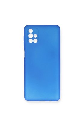 Evimdeyokyok Samsung Galaxy M51 Kılıf First Silikon - Mavi