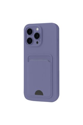 Evimdeyokyok Apple İphone 16 Pro Max Kılıf Kelvin Kartvizitli Silikon - Lila