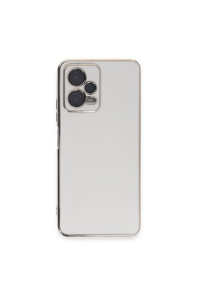 Evimdeyokyok Xiaomi Poco X5 5G Kılıf Volet Silikon - Beyaz