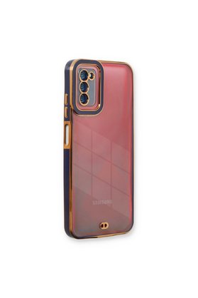 Evimdeyokyok Samsung Galaxy A03S Kılıf Liva Lens Silikon - Mavi