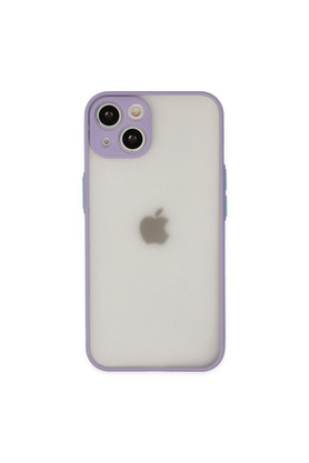 Evimdeyokyok Apple İphone 14 Kılıf Montreal Silikon Kapak - Mor
