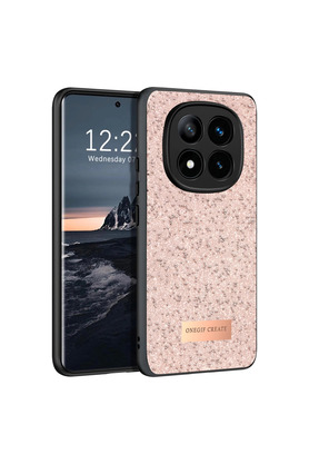 Evimdeyokyok Onegif Xiaomi Redmi Note 14 Pro 4G Bright Simli Kapak - Pembe