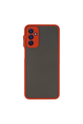 Evimdeyokyok Samsung Galaxy M13 Kılıf Montreal Silikon Kapak - Kırmızı
