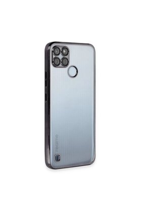 Evimdeyokyok Realme C25Y Kılıf Razer Lensli Silikon - Siyah