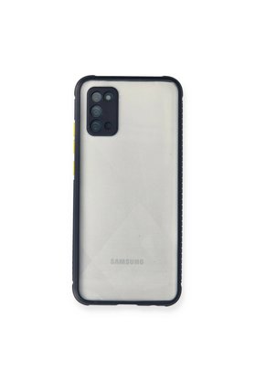Evimdeyokyok Samsung Galaxy A02S Kılıf Miami Şeffaf Silikon - Lacivert