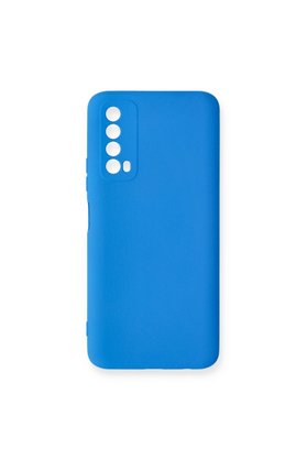 Evimdeyokyok Huawei P Smart 2021 Kılıf Nano İçi Kadife Silikon - Mavi